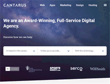 Tablet Screenshot of cantarus.com